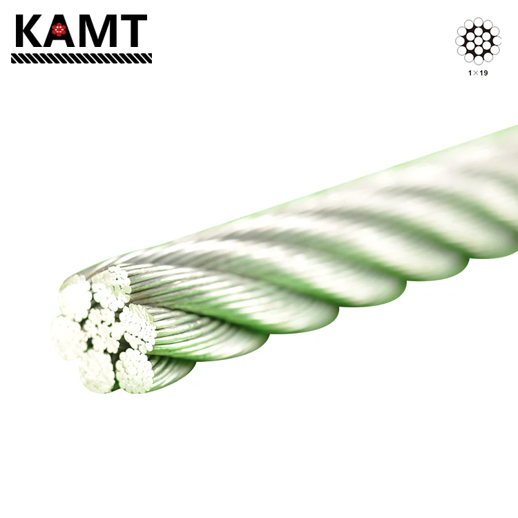 New Product  7x7/7x19 Plastic Sheathed Pvc/pp/pe/pu/nylon Coated Aircraft Cable Wire Rope Vinyl Coated Aircraft Cable