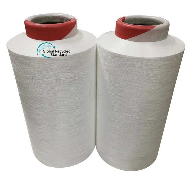 manufacture raw white Nylon 6 DTY FDY filament yarn with GRS certification