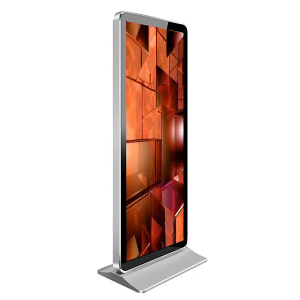 Floor Standing Digital Signage Display Infrared Touch Screen Lcd Display For Shopping Mall
