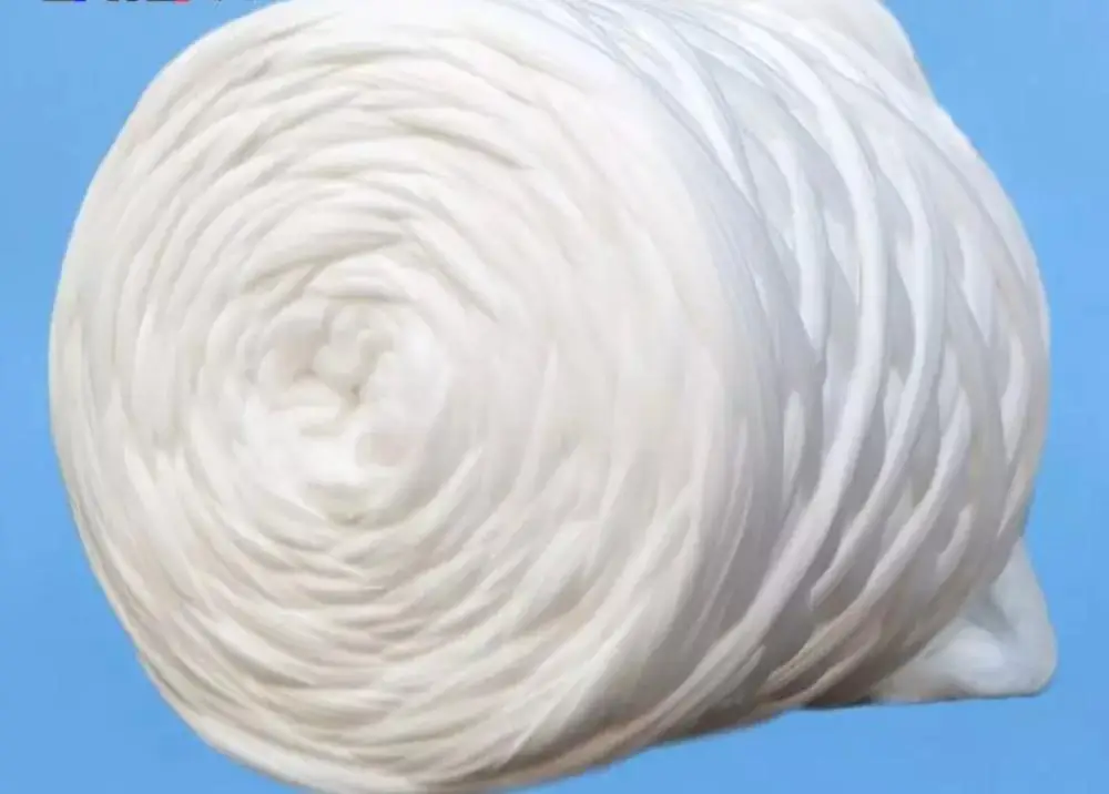 Bosilun Tops 3Dx102mm High Bulk (HB)/raw white and Dope dyed colored/polyester staple tops