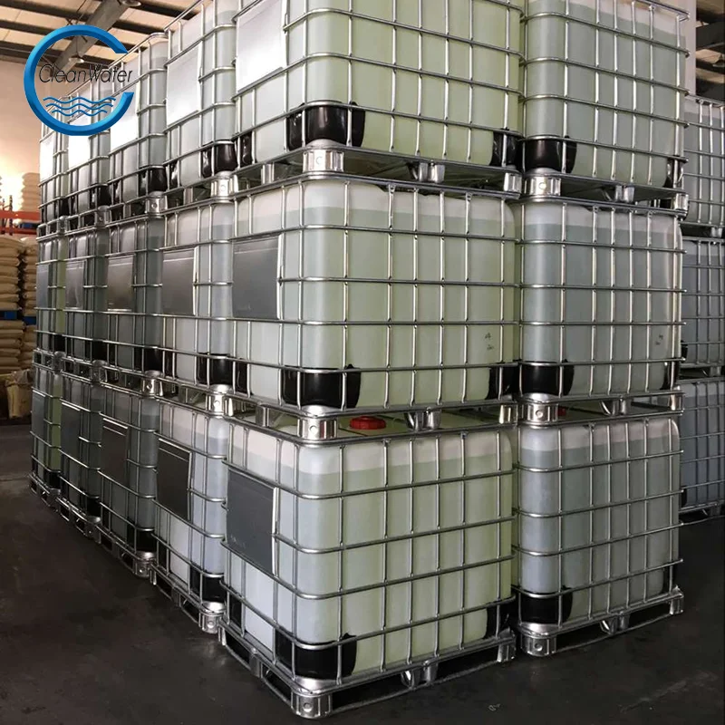 Poly Quaternary Ammonium Salt Chemical Waste Disposal Polyamine Polymer Gel Liquid