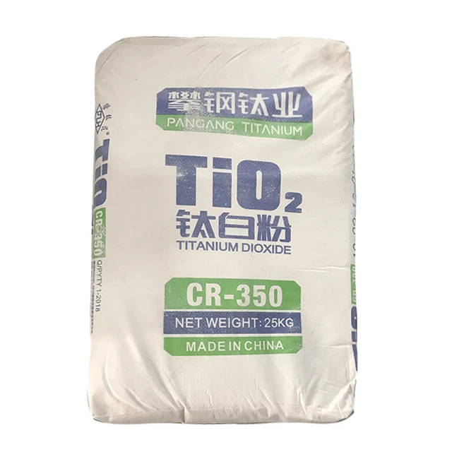 Chlorination Rutile Grade TiO2 Pigment 350 Titanium Dioxide Tio2