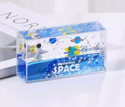 Decompression Decorative Ornament Cruise Ship Fluid Drift Bottle And Decorative Liquor Bottle For Retails