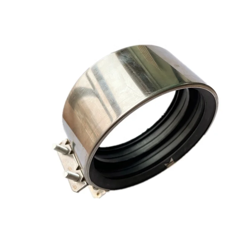 Type A pipe coupling/rubber clamp/hose clamp made in China A-type Coupling with Rubber Gasket Coupling