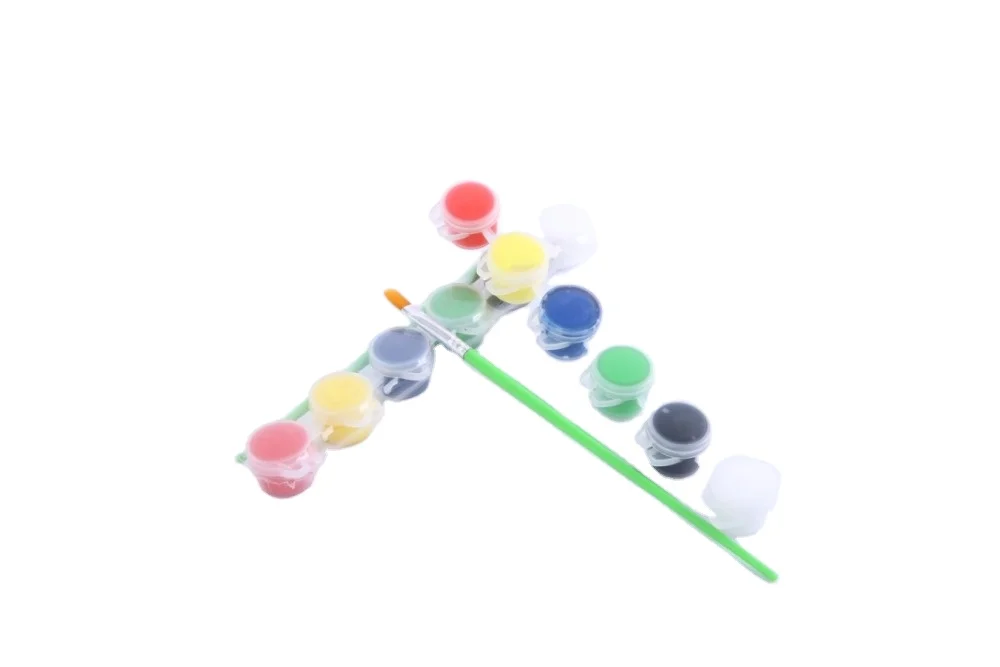 6 Colors professional school art Acrylic paint for Kids