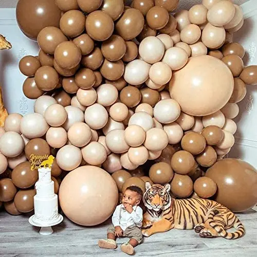 12 inch Retro Vintage classic old-fashioned Style latex balloons rose gold helium globos for wedding birthday party decoration
