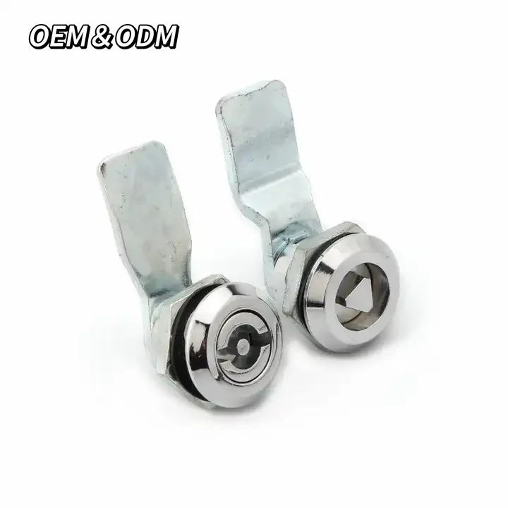 Customized New Products Industrial Door Electric Locks Box Triangle Square Cross Lock Cylinder Tubular Cam Lock