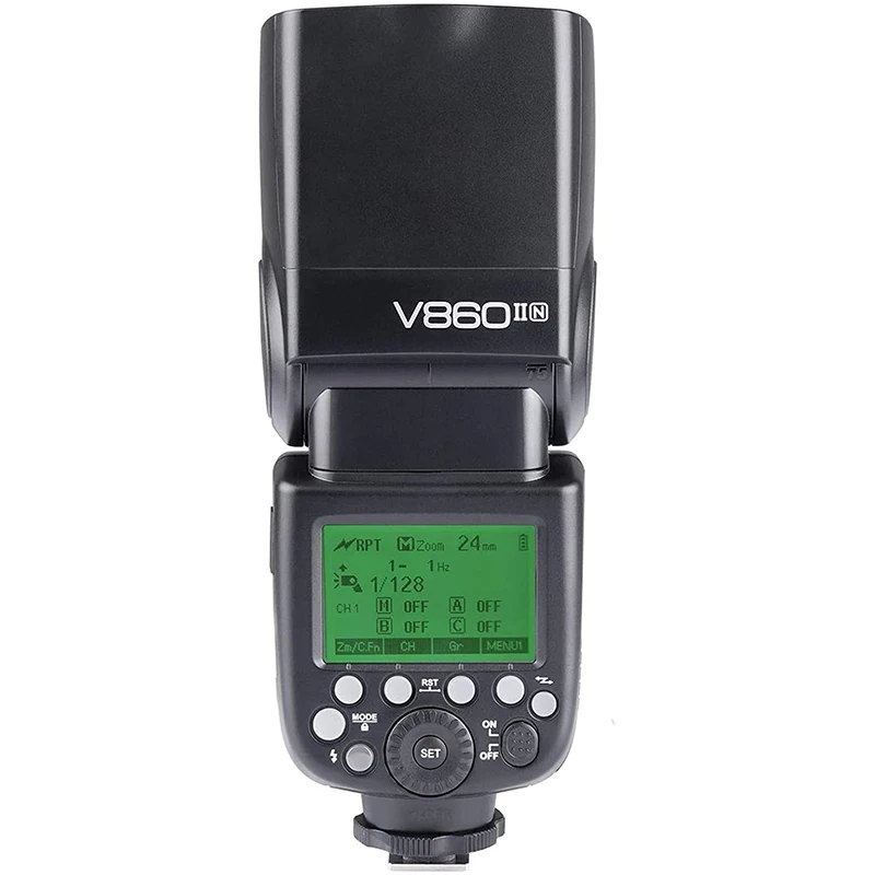 Бог ox V860II-N Вспышка Speedlite i-TTL HSS 2 4 г литий-ионный аккумулятор для камеры со вспышкой цифровой зеркальной