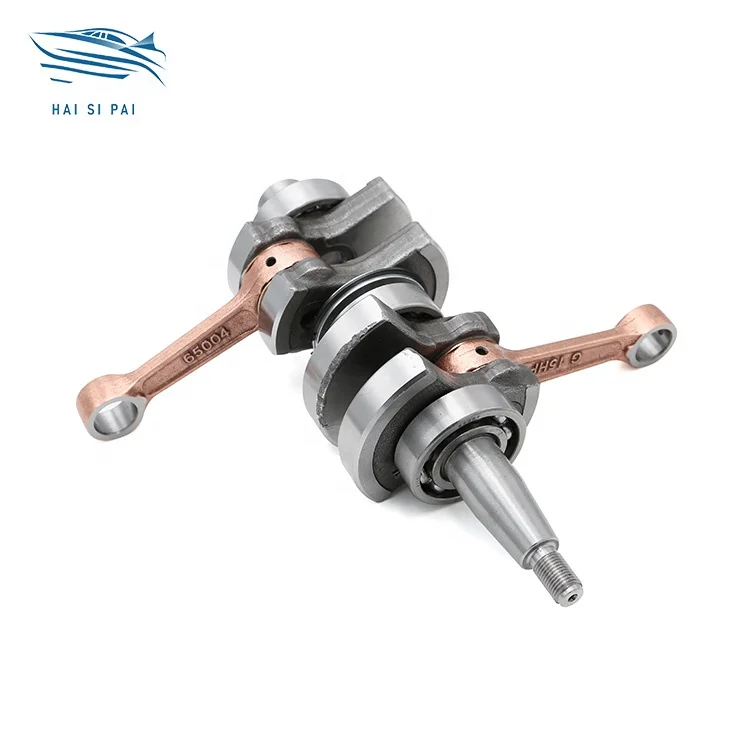 63V-11400-00 Outboard engine Parts Crankshaft For Yamaha 40hp 85hp