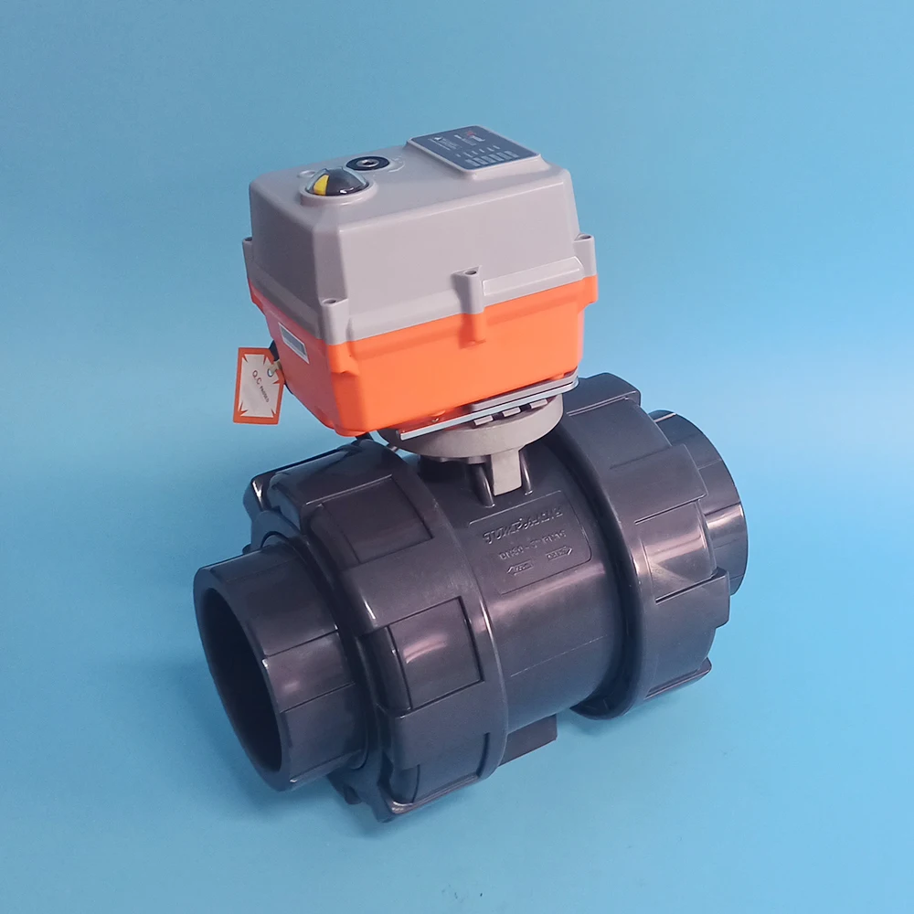 3' 24V AC Irrigation Electric Actuator ball Valve for irrigation park
