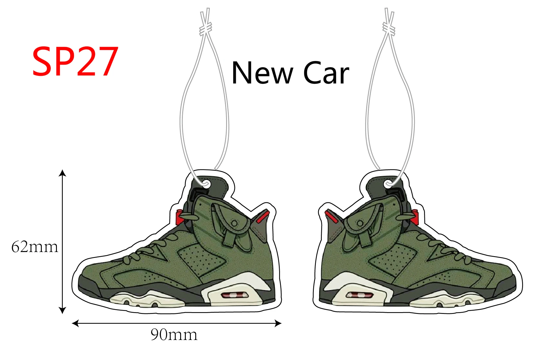 Разнообразный освежитель воздуха jordan sneaker для