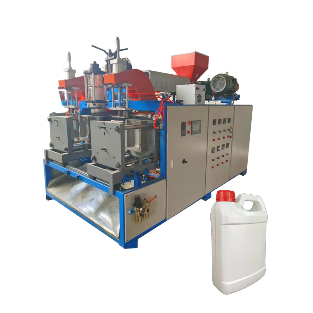 250ml 500ml 1L 2L 5L Double Station Small Bottles Extrusion Blow Moulding Machine