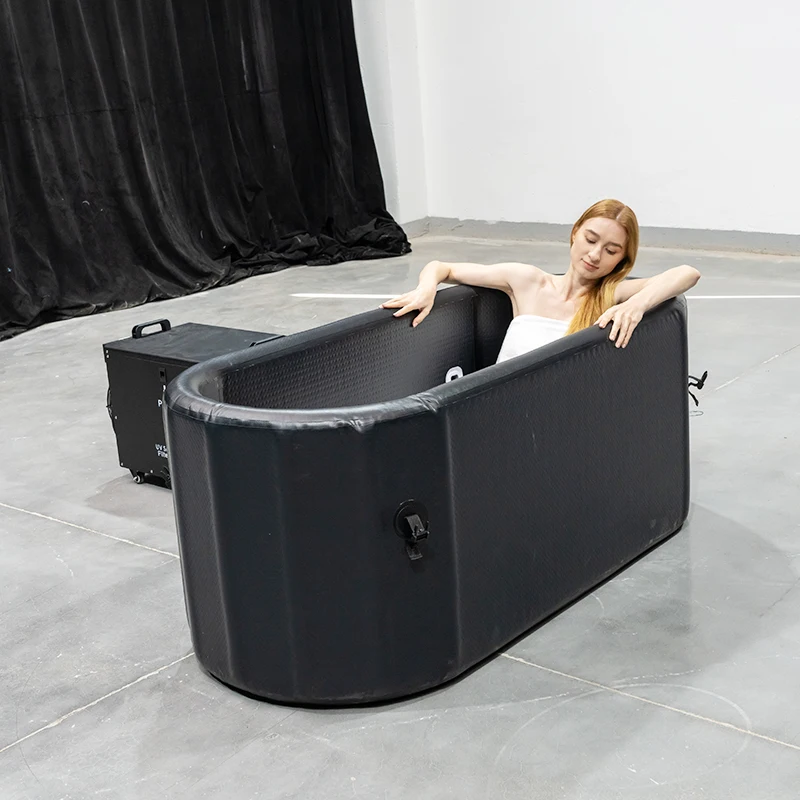 Smartmak Portable Oem Odm Portable Inflatable Tub Cold Bath Tub Round Shape Ice Bath Tub