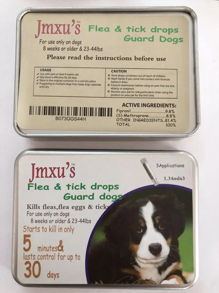 Заводская цена, блошиные капли для средних собак, убивающих комаров, блошиных клещей, капли для домашних животных