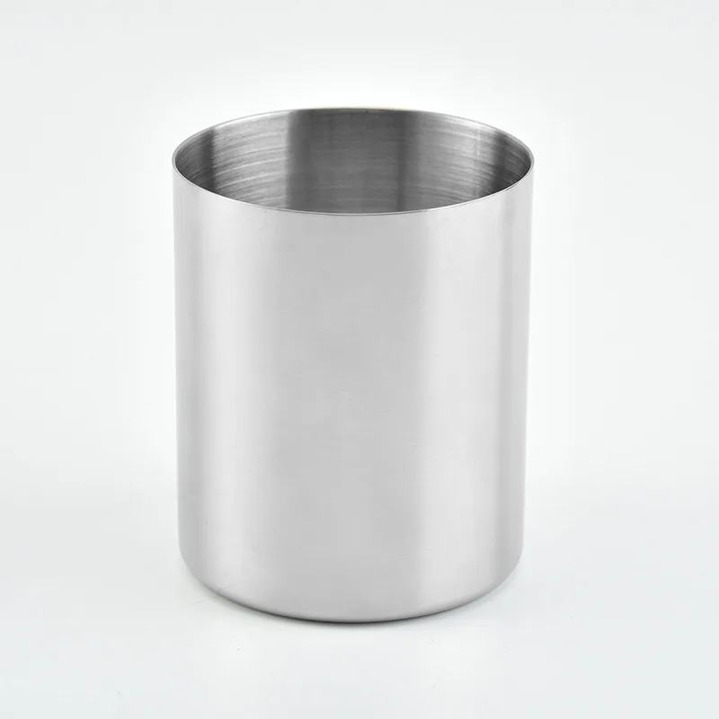 OEM LOGO Gold Round Metal Pen Holder Office Creative Stationery Storage Tubular Pen Rack Home Decoration Desktop Pen Container