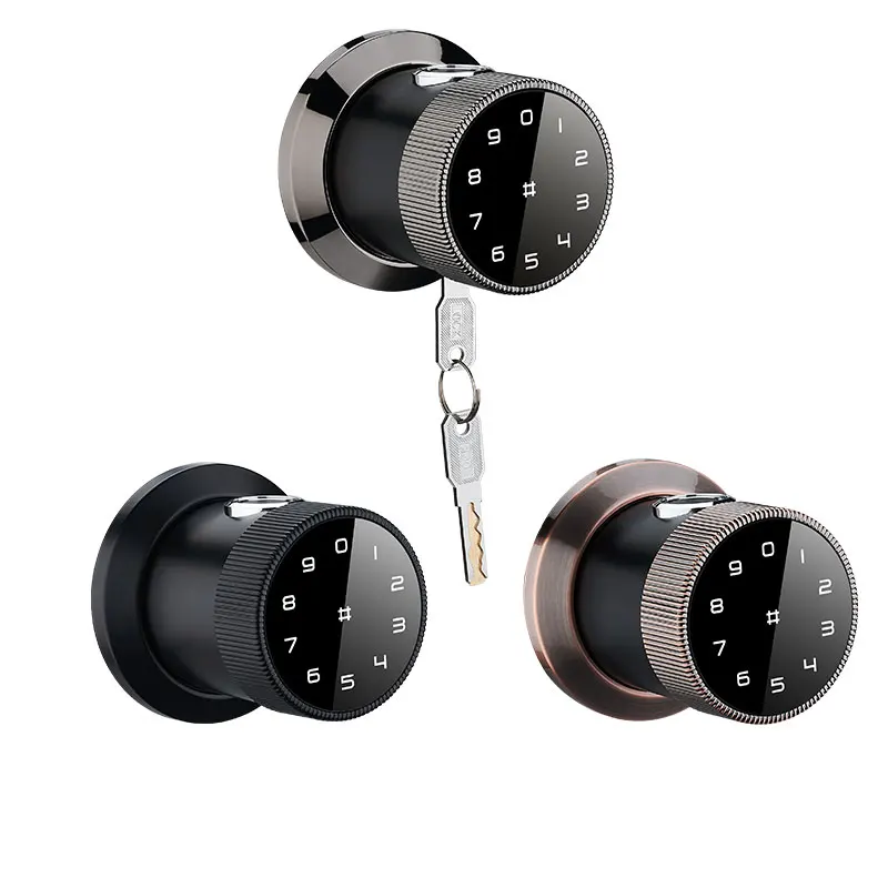 Digital wifi fingerprint smart outdoor biometric electronic door knob smartlock smart key ttlock ble app control lock