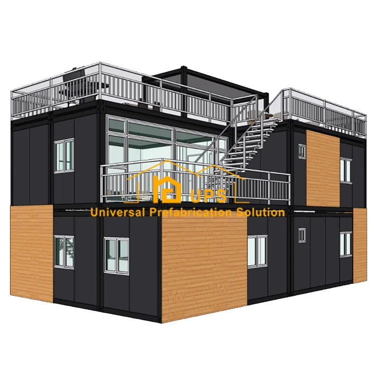 2020 Factory price prefabricated house,long life premade house and safety container houses