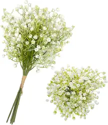 Zhuoou Decorative Gypsophila Flower Bounuet Wedding Decoration Artificial Babys Breath Flowers Wreaths And Plants For Home Decor
