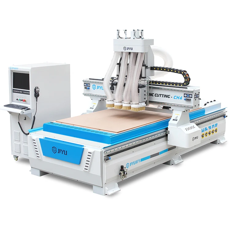Jiyu Cnc wood cutting machine 4 axis cnc wood router for mdf cutting CH4