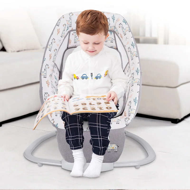 Mastela Comfortable 3 in 1 baby automatic cradle chair swing with footrest