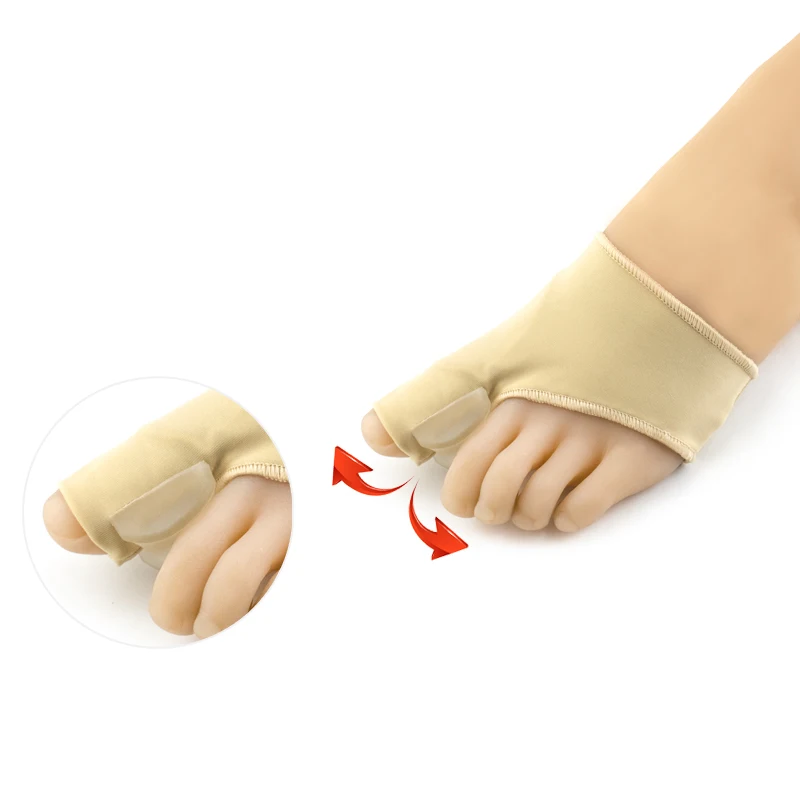 High Quality Toe Corrector Gel Pad Stretch Nylon Hallux Valgus Protector Guard Correcteur Hallux Valgus