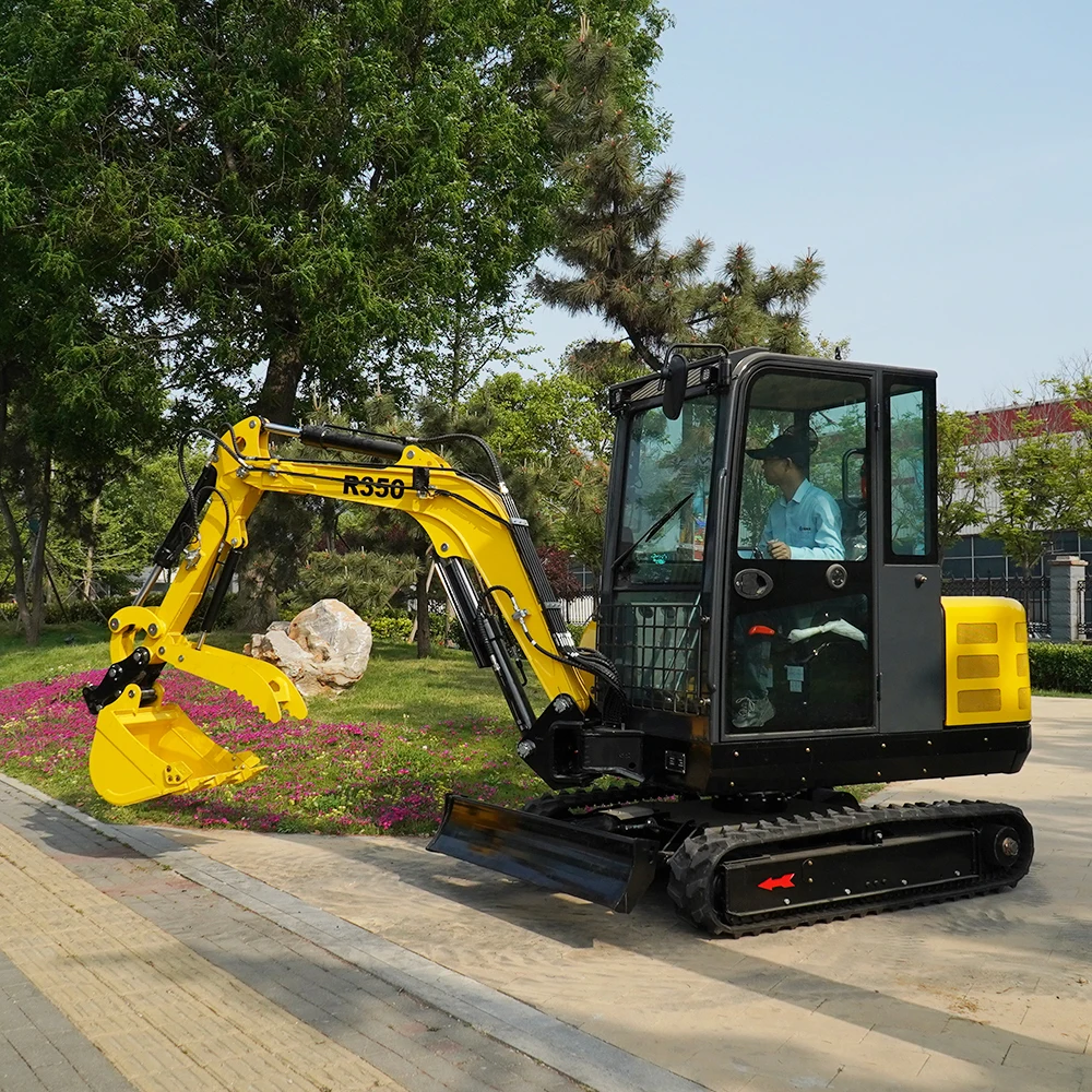 Rippa R350 Micro Digger Made In China Underground Excavators Diesel Mini Excavator For Sale