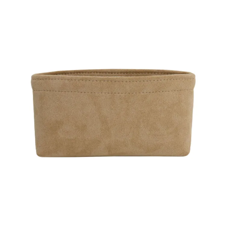 OEM ODM luxury bag accessories Alcantara bag organizer insert handbag purse felt bag organizer