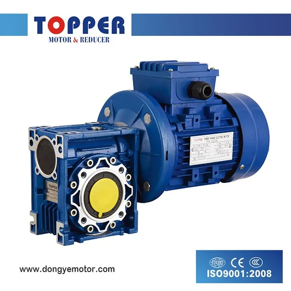 NMRV series 063-30-0.75worm gear boxes,gear reduction reducers with output and input flange