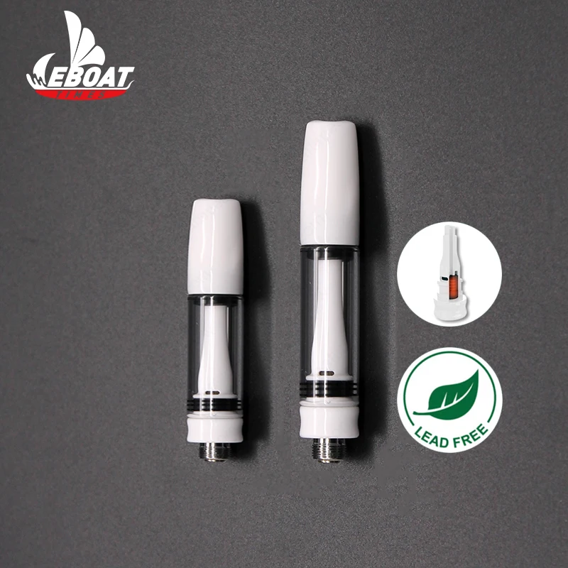 Индивидуальная упаковка картриджей 510, полностью керамическая конструкция, одноразовая тележка для вейпа cbd