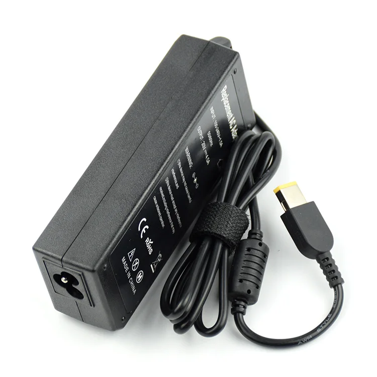 
Manufacturer Laptop ac Adapter for Lenovo ThinkPad X1 Carbon 90W with square tip 