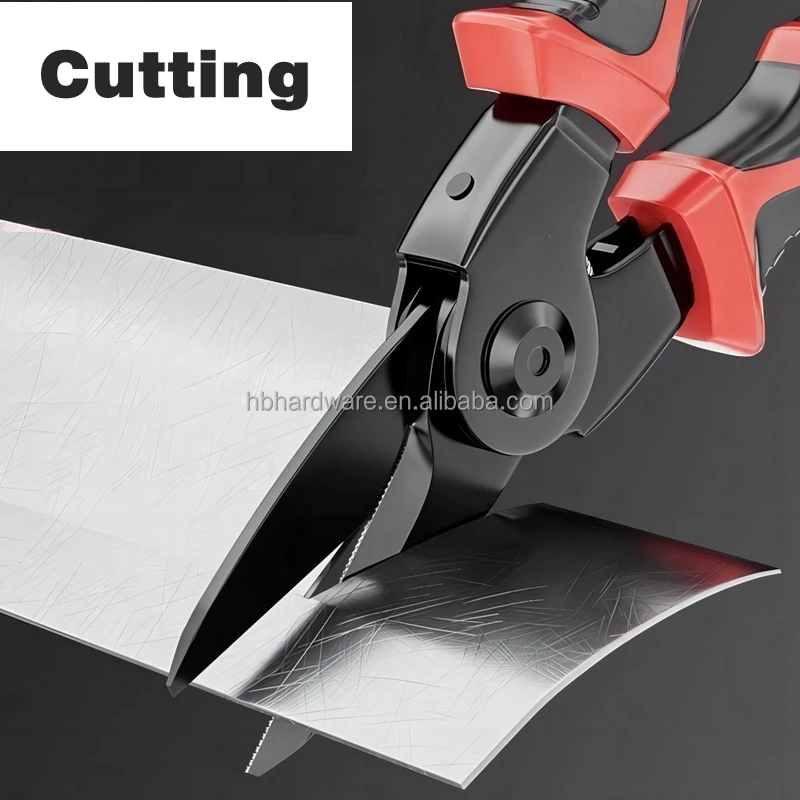 Plastic Box Pack 5 In 1 Multi Tool Quick Change Head Plier Wire Stripping Cutting Crimping Cable Cutter Combination Pliers Set