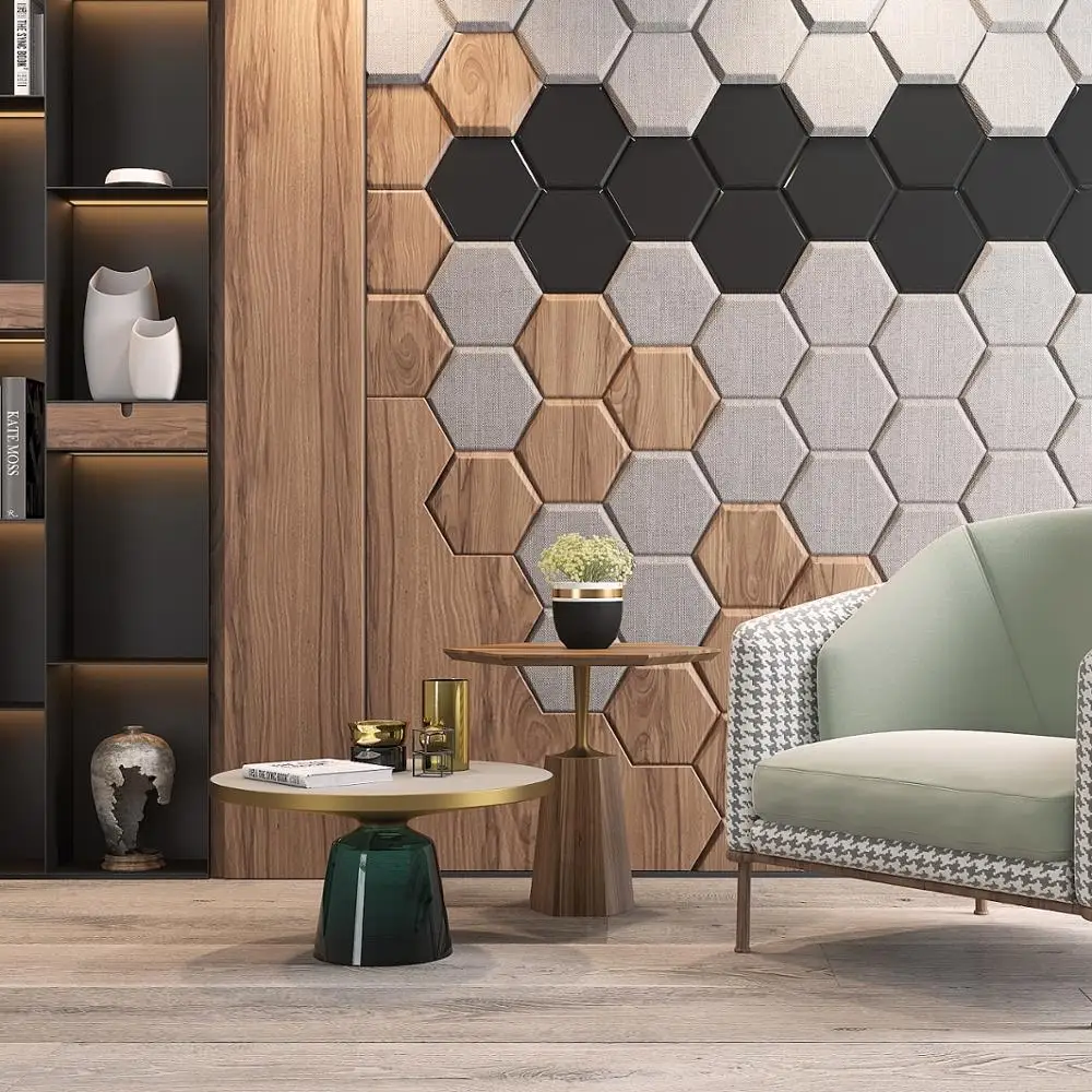 new design wall panel Decor For Home 3d art leather Wall Panel