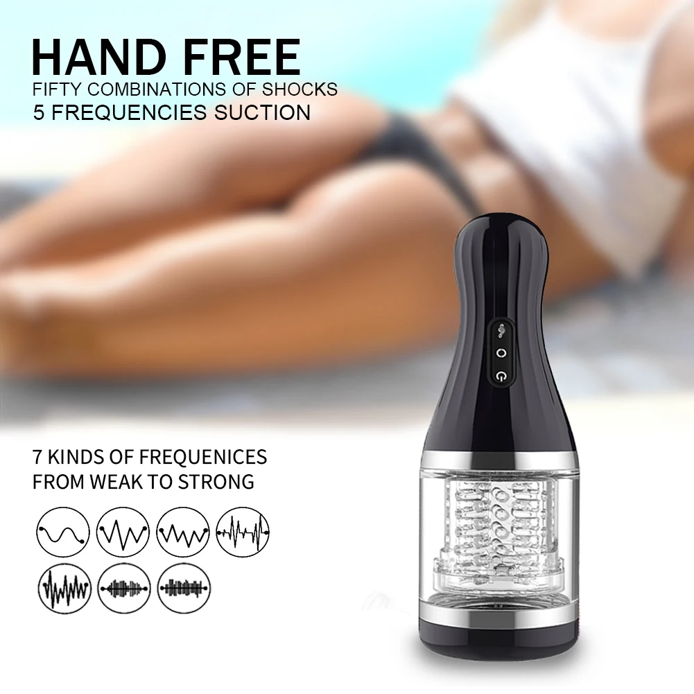 Men Vibrator Masturbation Machine Automatic Penis Massage machine toys male masturbator automatic For Male