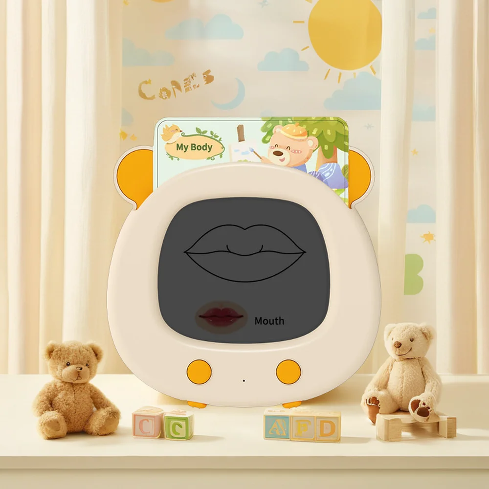 2023 Newly Intelligent Mini Talking Cards Reading Learning Talking Flash Cards Early Educational Toys Smart Card Machine