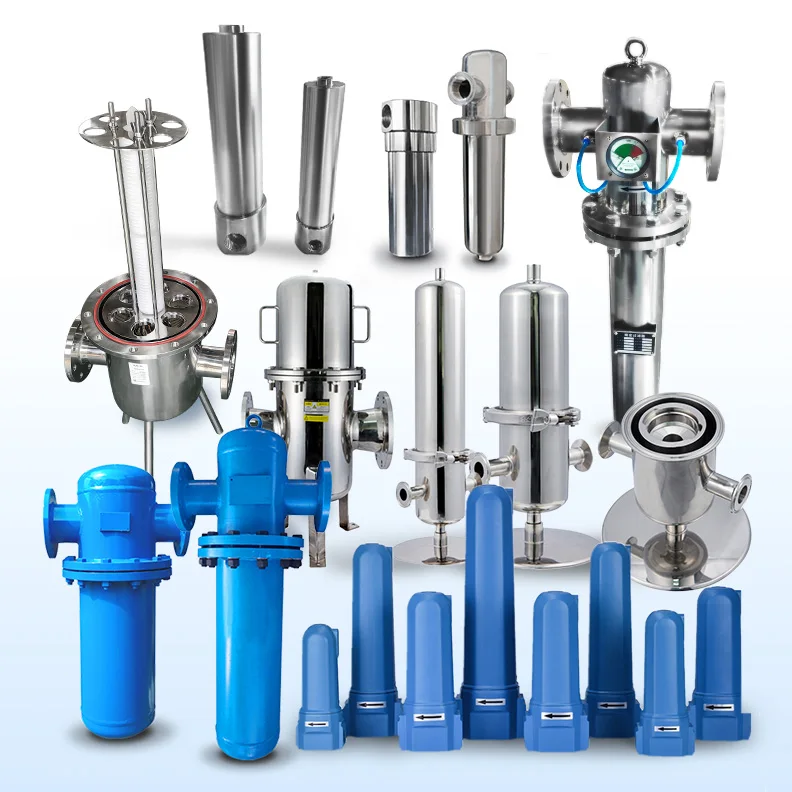 Air Compression System Accessories Threaded Filter Air Flow range 1.4-65Nm3/min Working Pressure 16 bar