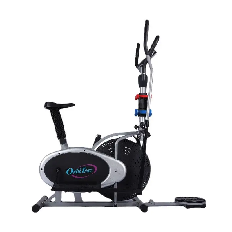Multi Function Home Fitness Equipment Walker Stepper Exercise Bike Elliptical Cross Trainer Black Unisex Elliptical Machine