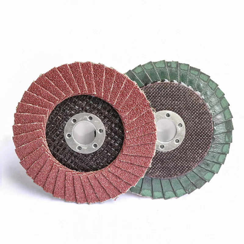 Eco-friendly Factory Directly Supply Cheap Abrasive tools Shutter Wheel Flap Disc for Metal  Steel Polishing