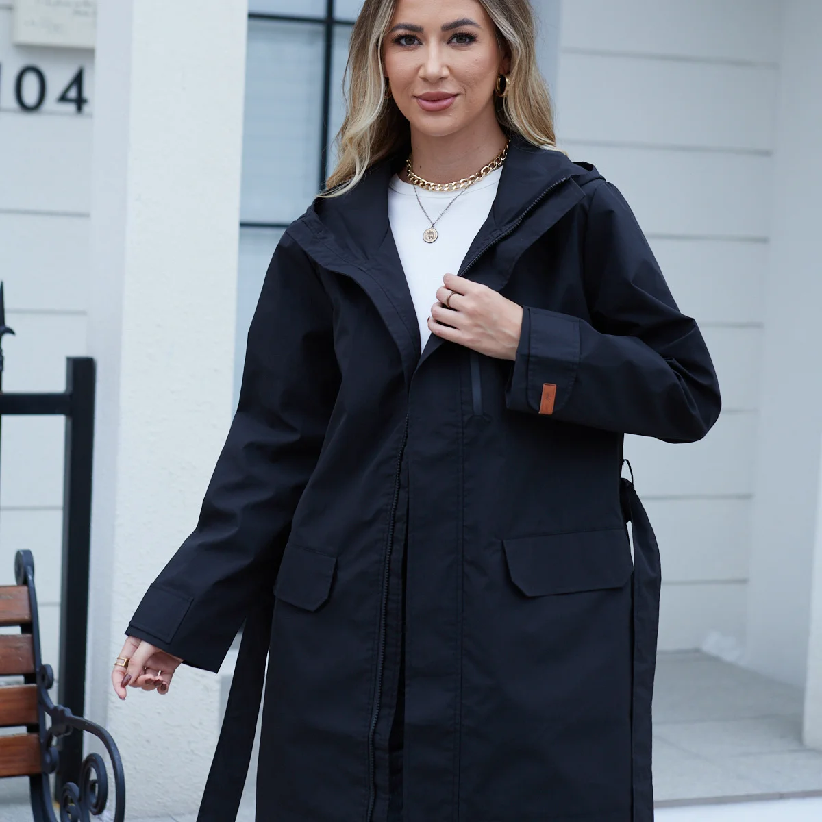Lightweight Essential Windproof Overcoat Ladies Girls Resist Moist Cold Winter Outdoor Stylish Clothing