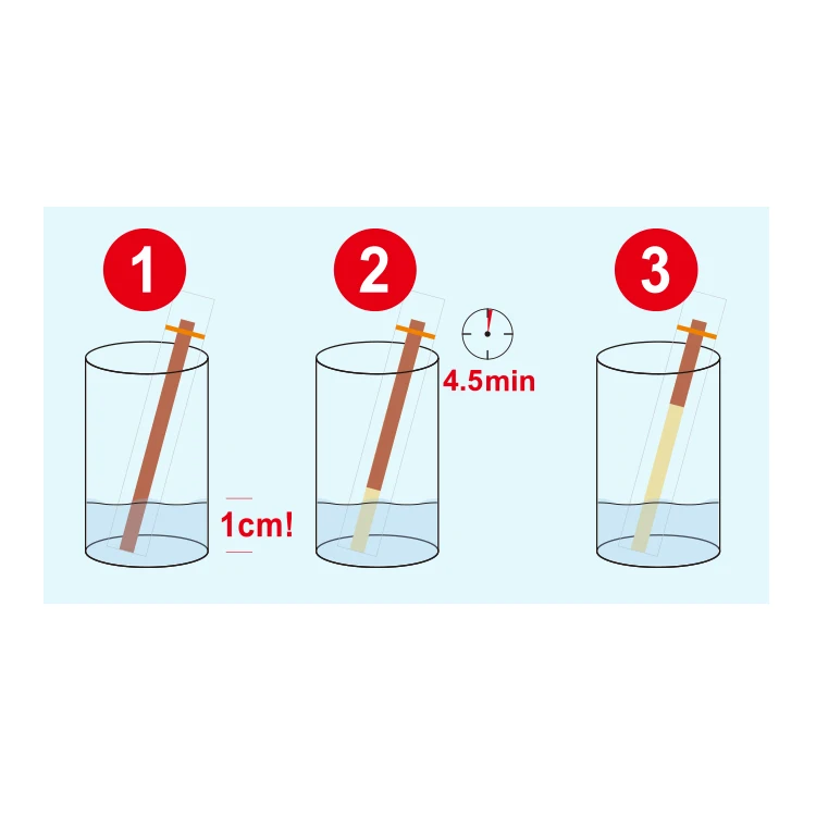 Salt test strips NaCl swimming pool testing strips sodium chloride pool test strips