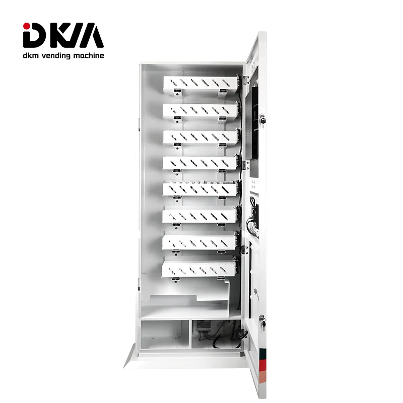 Dkmvending smart card payment touch screen beauty supply product vending machine for eye lash hair lipstick perfume fragrance