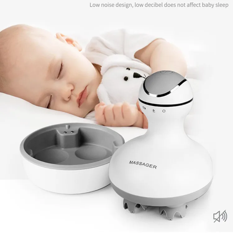 Handheld Head Massager Rechargeable Electric Scalp Waterproof Mini Massager