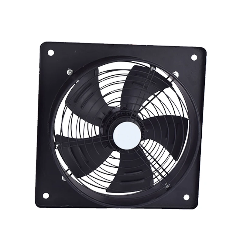 300-4E OuterRotor Shaft Square Flow Industrial High-Power Silent Exhaust Fan Powerful Low Noise Feature