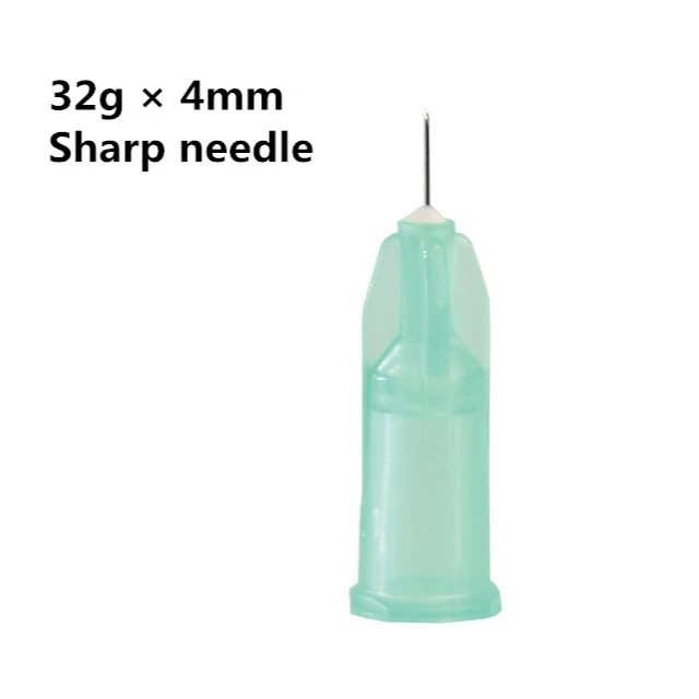 Medical Disposable Meso Needles 30G sharp tip needles  32g  34g 30g 4mm 6mm 13mm