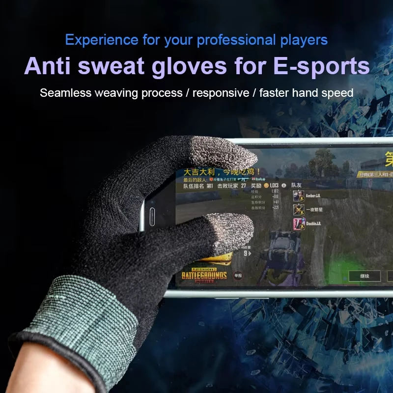 For Nintendo Switch Gaming Finger,Sweat Proof Non-Scrat Chcreen For PUBG Call Of Duty LOL,For Game Gloves