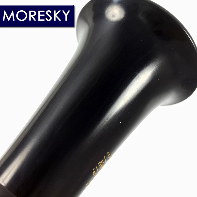 MORESKY Clarinet Bb Wood Ebony Silver Plated 18 Keys Grenadilla Sib Klarnet M191