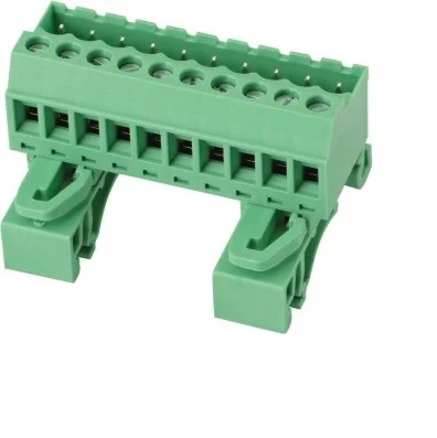 WANJIE 5,08 мм Шаг провод для подключения мини DIN rail разъем-в клеммный блок разъемов (WJ2EDGUVK-5.08)