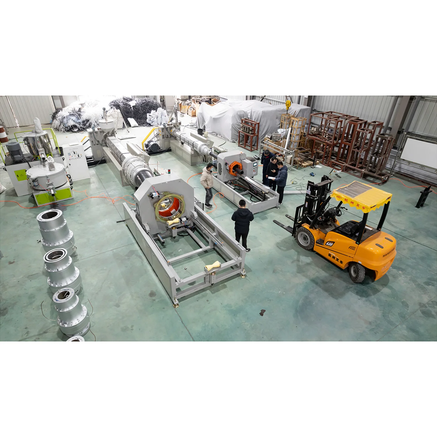 SJ-90/20 High quality UHMWPE special single screw extruder Separately equipped china source manufacturer factory