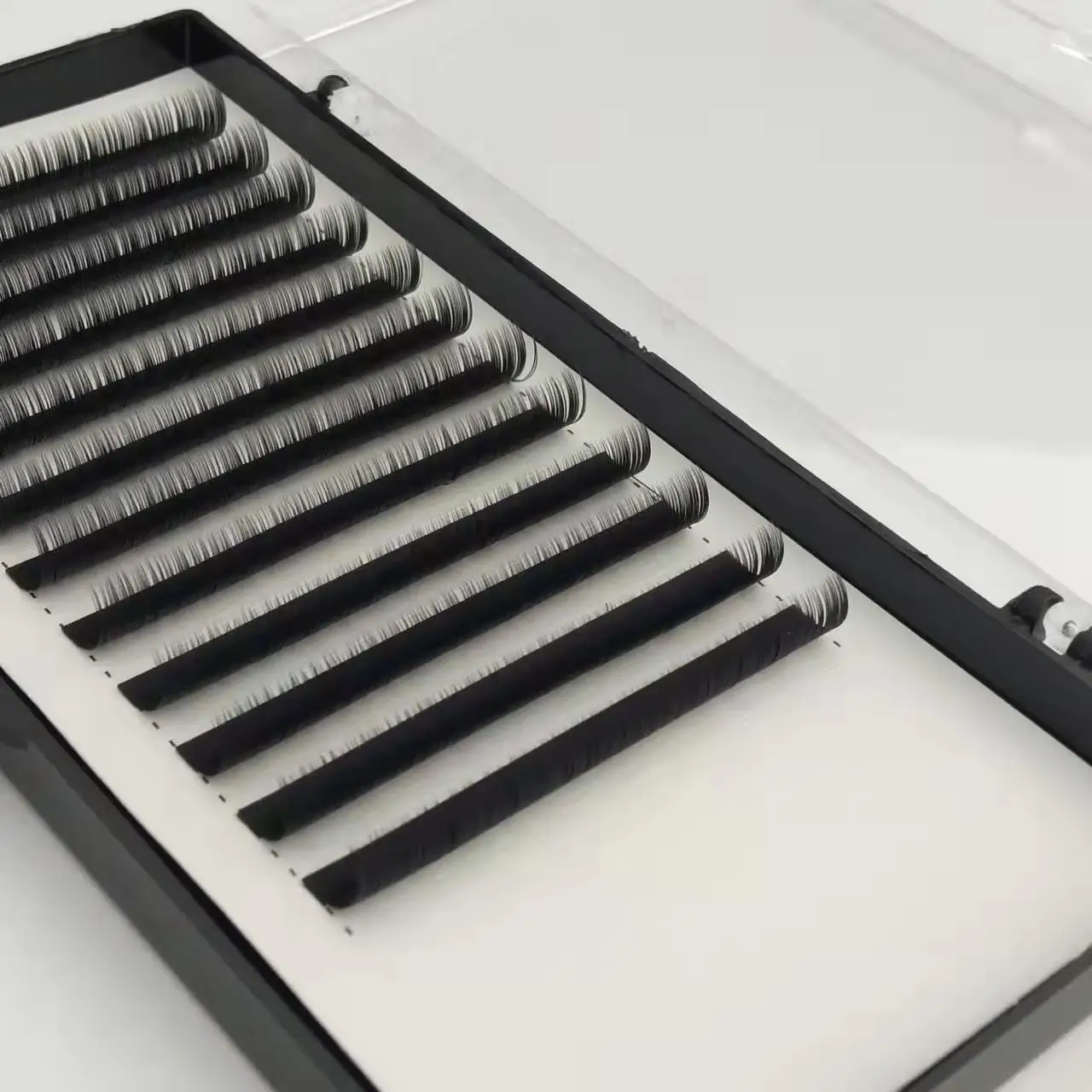 matted flat ellipse soft lashes extension matte cashmere flat eyelash extensions wholesale