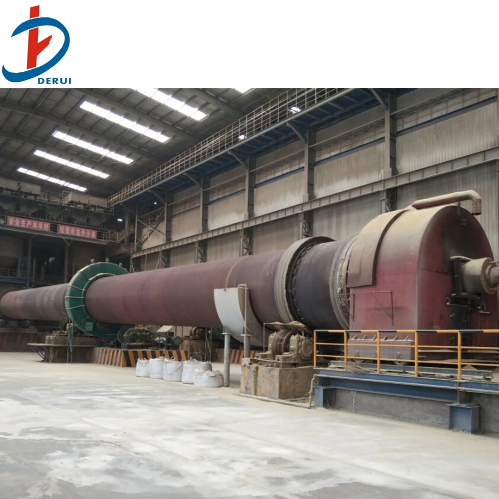 100ton lime rotary kiln limestone calcination kiln quick lime calcining furnace price