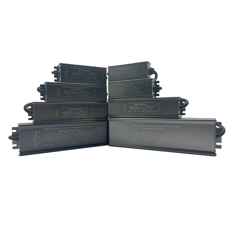 Ac 230v DC12V 5A Triac Dimmable waterproof Power Supply